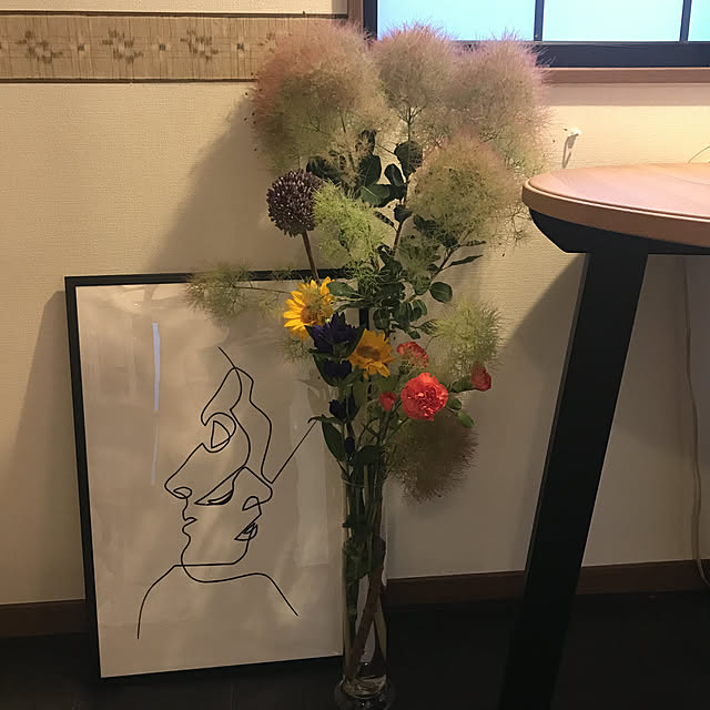 ナチュラル/雑貨/一人暮らし/モノトーン/観葉植物...などのインテリア実例 - 2020-07-02 18:44:58