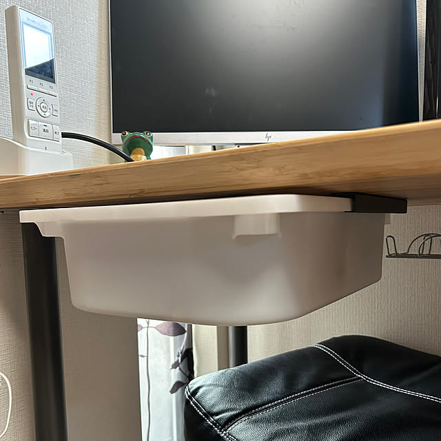 机/仕事部屋/IKEA/DIY/建売だけど諦めない！(笑)...などのインテリア実例 - 2023-09-29 16:50:10