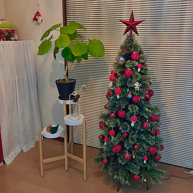 部屋全体/クリスマスツリー/クリスマス/IKEA/ウンベラータのインテリア実例 - 2024-11-03 18:51:34