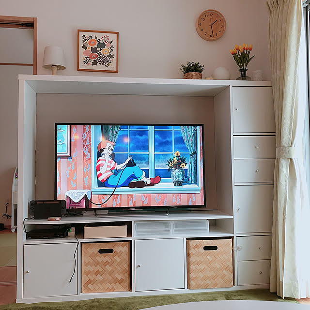 IKEA・イケア テレビ台 LAPPLAND テレビ収納ユニット, ホワイト IKEA・イケア テレビ台 LAPPLAND テレビ収納ユニット, ホワイト