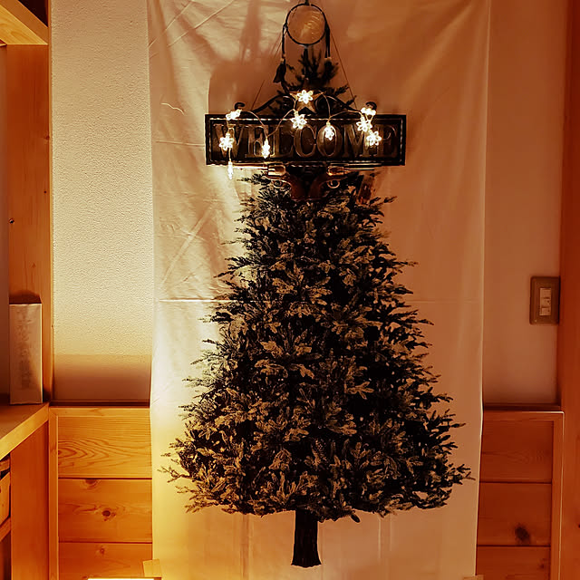 玄関/入り口/クリスマス/トーカイ ツリータペストリーのインテリア実例 - 2018-12-13 17:38:09