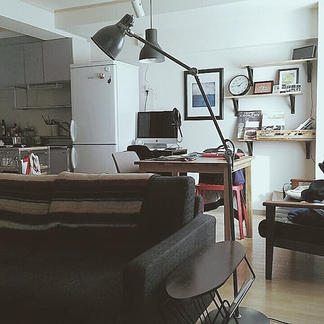 リビング/IKEA/無印良品/一人暮らし/DIYのインテリア実例 - 2015-01-18 18:02:03