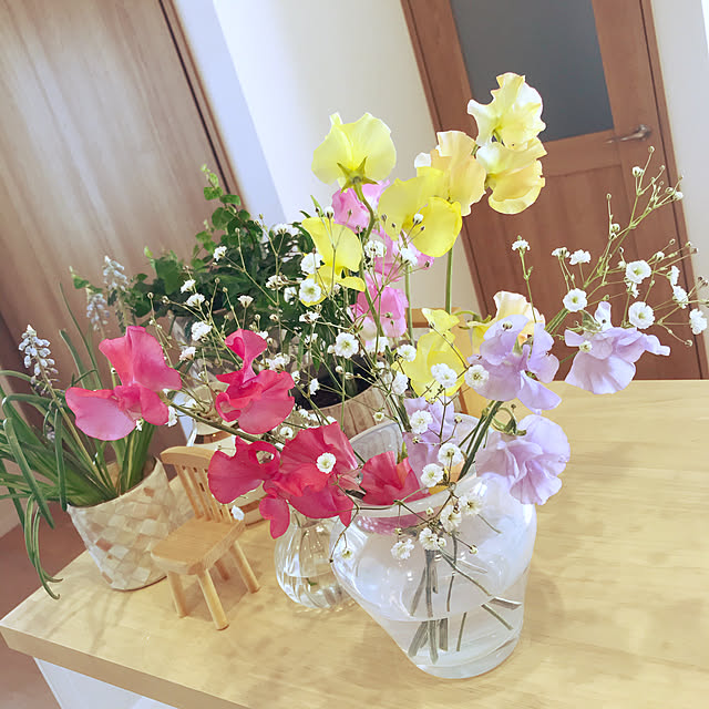 ナチュラル/北欧/花のある暮らし/観葉植物/カフェ風...などのインテリア実例 - 2021-02-22 09:52:00