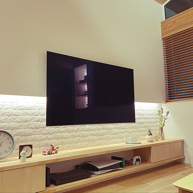 間接照明✨ 造作テレビボードのおすすめ商品とおしゃれな実例 間接照明✨ 造作テレビボードのおすすめ商品とおしゃれな実例