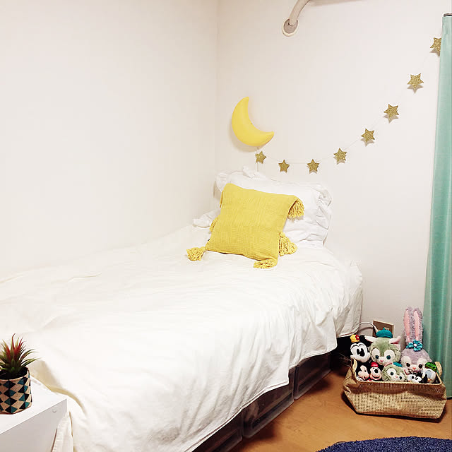 IKEA/一人暮らし/ベッド周りのインテリア実例 - 2019-04-03 19:01:37