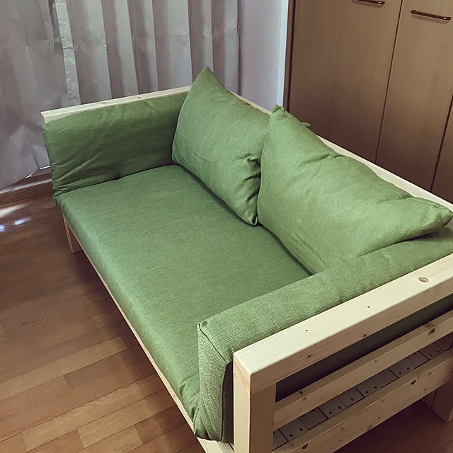 グリーン/ナチュラル/家具/ディノス/ソファーベッド...などのインテリア実例 - 2020-05-27 16:30:08