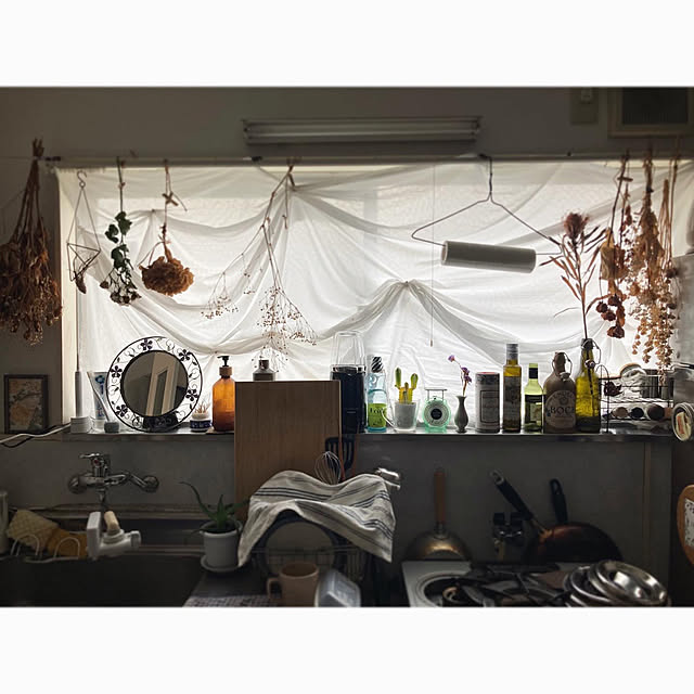 ナチュラル/アンティーク/レトロ/多肉植物/ドライフラワー...などのインテリア実例 - 2021-02-01 13:16:37
