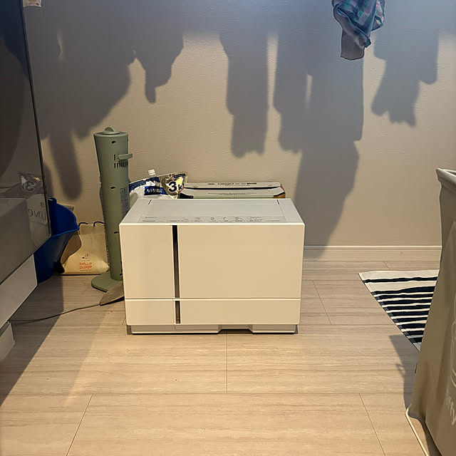 バス/トイレ/脱衣所兼ランドリールーム/脱衣所/ハイブリット式除湿機/Panasonic 除湿機...などのインテリア実例 - 2025-04-18 18:03:21