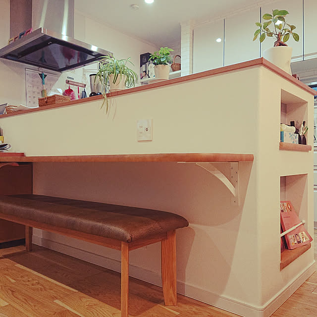 DIYカウンターテーブルのインテリア・手作りの実例 | RoomClip DIYカウンターテーブルのインテリア・手作りの実例 | RoomClip