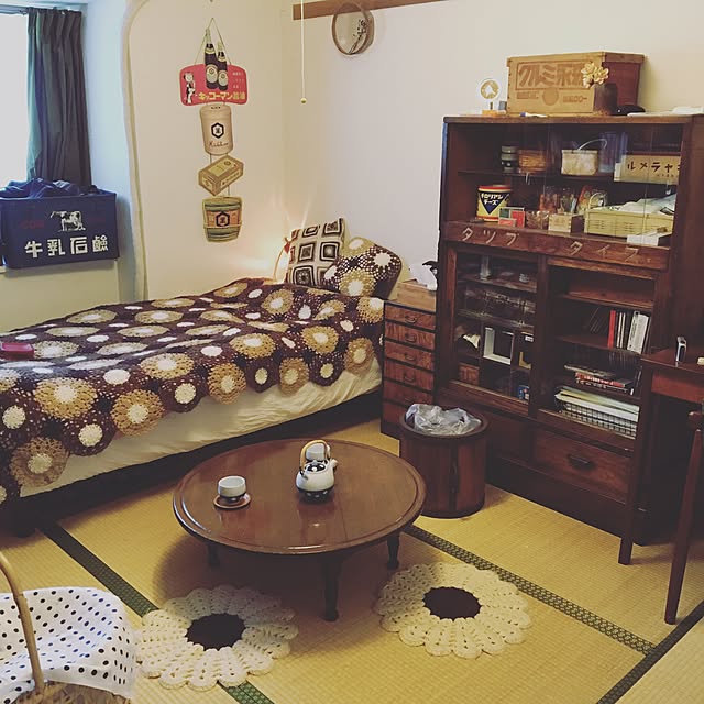 昭和レトロ 花座布団のおすすめ商品とおしゃれな実例