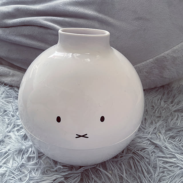junaの-【日本製／正規品】ミッフィー ペーパーポット miffy ツートーン ティッシュケース ミッフィー グッズ トイレットペーパー 自社製品 北欧 おしゃれ ティッシュカバー かわいい アイコレクション 丸い Aicollection おばけの家具・インテリア写真