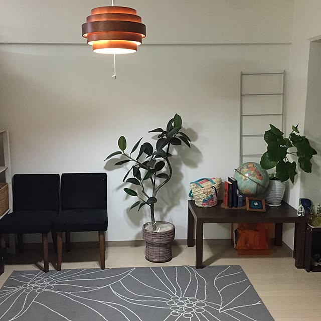 部屋全体/一人暮らし/観葉植物/IKEAのインテリア実例 - 2015-09-12 20:44:03