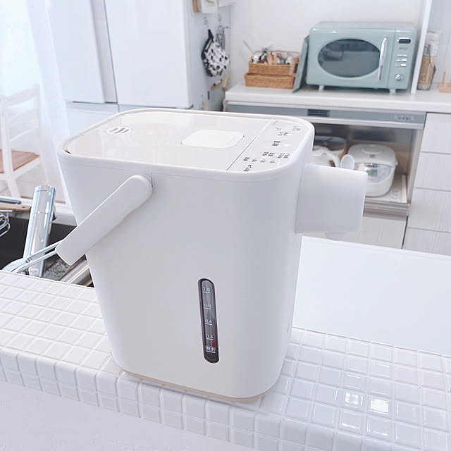 sayaの-象印 電気ポット 1.2L 保温 おしゃれ スタン ポット【出産祝い ギフト】【在庫あり】STAN. by zojirushi CP-CA12-WA ホワイトの家具・インテリア写真