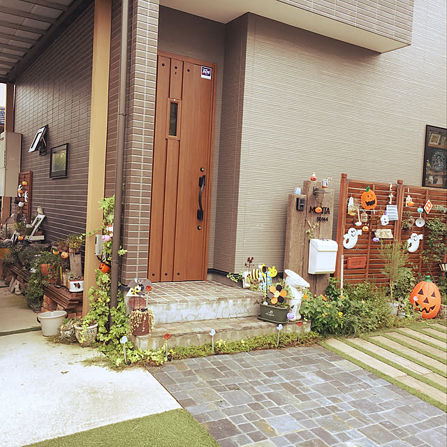 ハロウィン/観葉植物/ガーデニング/ダイソー/多肉植物...などのインテリア実例 - 2021-09-07 14:53:50