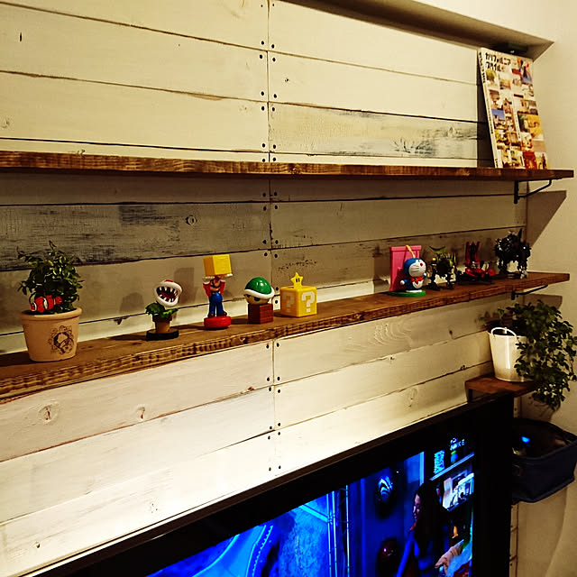 棚/DIY/カフェ風/観葉植物/コレ、DIYしたよ！のインテリア実例 - 2020-05-16 13:39:08