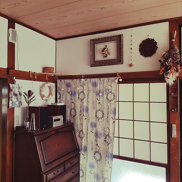 部屋全体/ハンドメイド/ハンドメイドリースのインテリア実例 - 2021-07-18 11:03:22