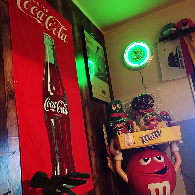 コカ・コーラの時計…♪のおすすめ商品とおしゃれな実例 コカ・コーラの時計…♪のおすすめ商品とおしゃれな実例