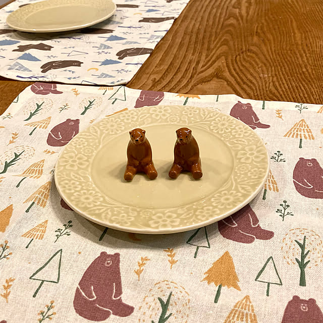 ナチュラルキッチン くまちゃんの商品を使ったおしゃれな