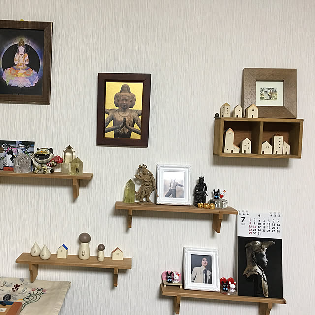 棚/DIY/セリア/100均/ダイソー...などのインテリア実例 - 2018-07-11 23:17:33