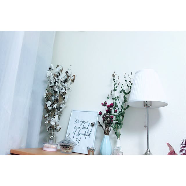 棚/ドライフラワー/一人暮らし/IKEAのインテリア実例 - 2016-11-19 20:38:49
