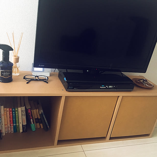 棚/テレビ周り/無印良品のインテリア実例 - 2017-08-05 12:53:05