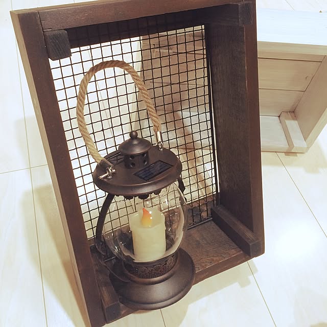 玄関/入り口/木箱 ウッドボックス 日曜大工 DIY/ハンドメイド/DIY/手作り...などのインテリア実例 - 2015-07-24 20:06:32