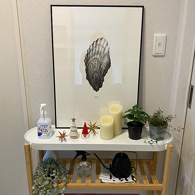 セリア/ダイソー/観葉植物/IKEA/フェイクグリーン...などのインテリア実例 - 2021-12-17 04:04:20