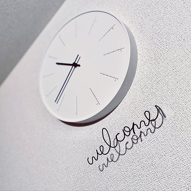 flysheepのLemnos-Lemnos レムノス DESIGN OBJECTS divide ディバイト NL17-01 掛時計 掛け時計 幅29cmの家具・インテリア写真