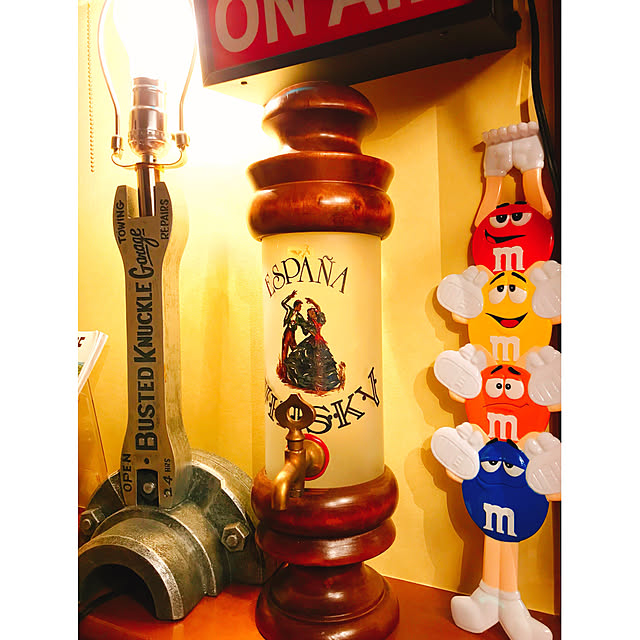 棚/ウイスキーボトル/m&m's/アメリカンヴィンテージのインテリア実例 - 2017-11-24 23:29:41