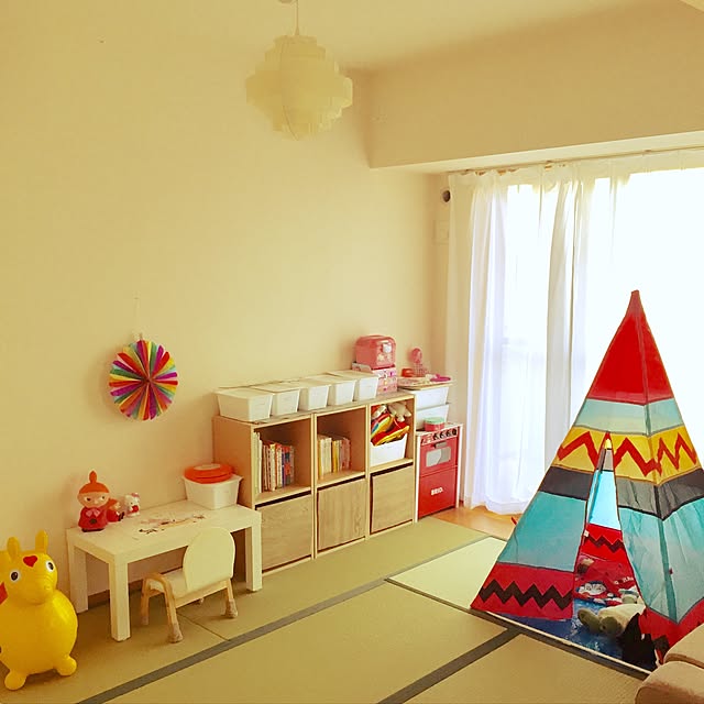 部屋全体/100均/IKEA/無印良品のインテリア実例 - 2017-07-07 06:14:48