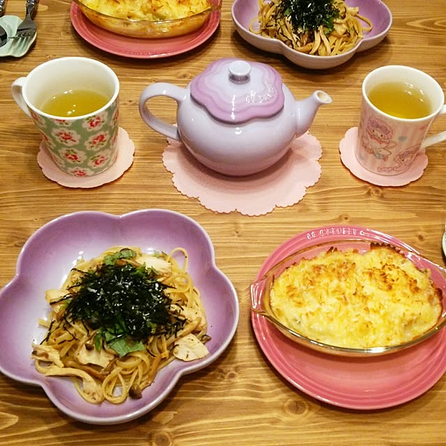 ルクルーゼ/メルヘン/lecreuset/パステルカラー/賃貸...などのインテリア実例 - 2017-02-18 11:04:03