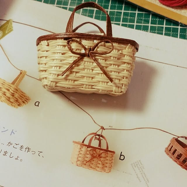 エコクラフト ミニかごのおすすめ商品とおしゃれな実例 エコクラフト ミニかごのおすすめ商品とおしゃれな実例