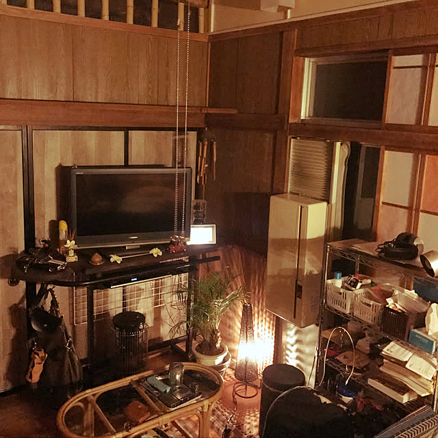 部屋全体/DIY/ハンドメイド/照明/観葉植物...などのインテリア実例 - 2017-08-12 21:58:19