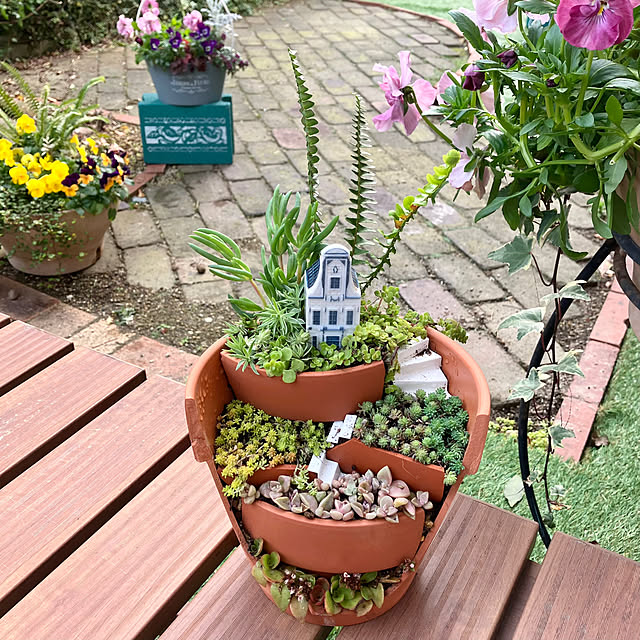 ブロークンポット素材確認用☆陶器リメイク鉢☆寄せ植え ブロークンポット素材確認用☆陶器リメイク鉢☆寄せ植え