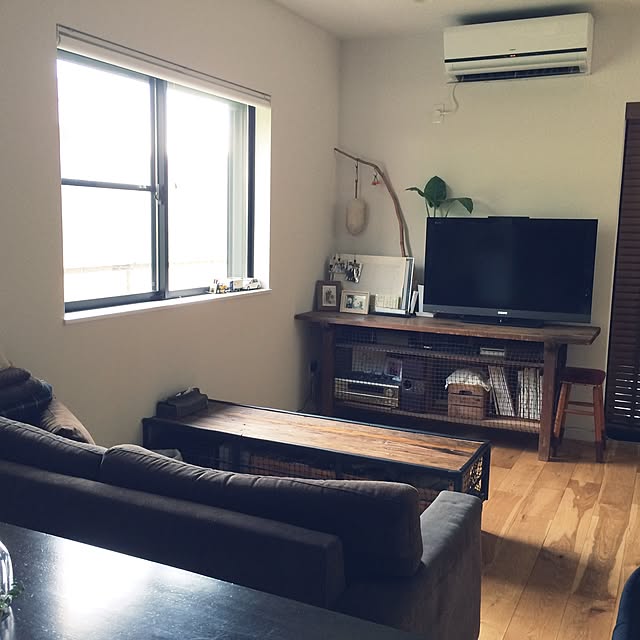 部屋全体/アンティーク/ソファ/男前/雑貨のインテリア実例 - 2015-07-12 22:54:24