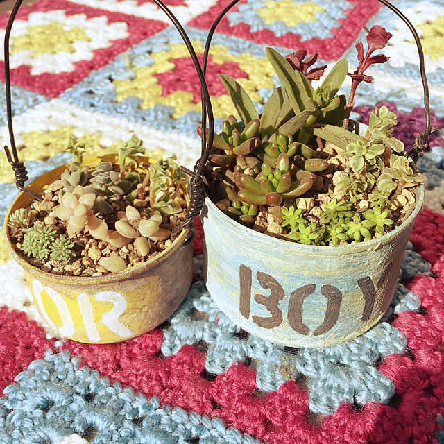 部屋全体/部屋全体ではありません/リメ缶/100均/100均アイテム...などのインテリア実例 - 2017-10-05 13:54:00