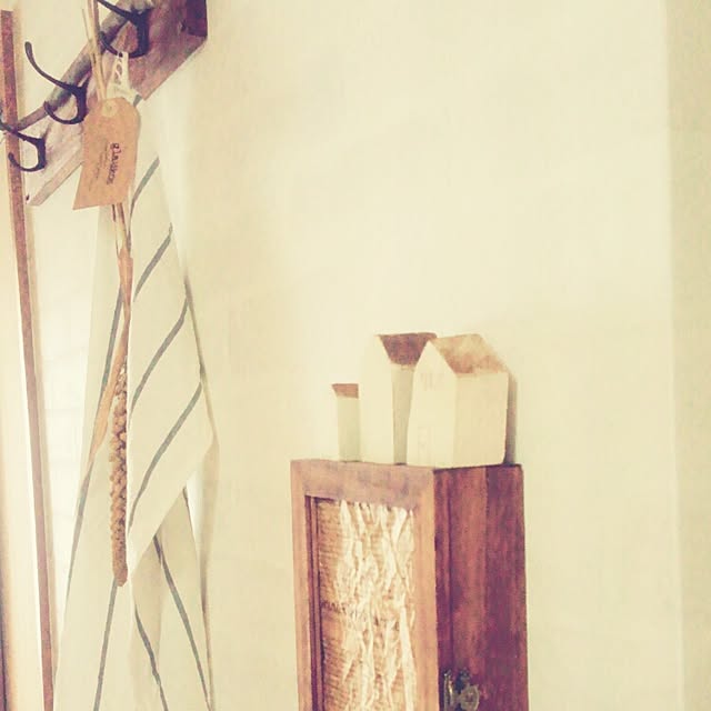 給湯器スイッチカバー/セリア/DIY/フック/おうちオブジェ...などのインテリア実例 - 2016-02-10 08:46:43