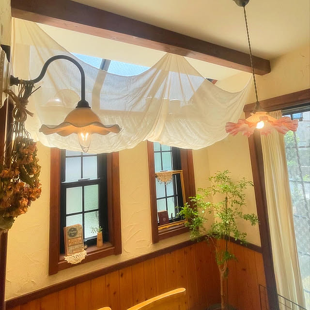 手作りカフェカーテンのおすすめ商品とおしゃれな実例 手作りカフェカーテンのおすすめ商品とおしゃれな実例