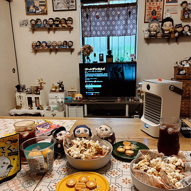 リビング/ゴールデンカムイ/ポップコーン/ネットフリックス/映画鑑賞会...などのインテリア実例 - 2024-07-13 21:39:52