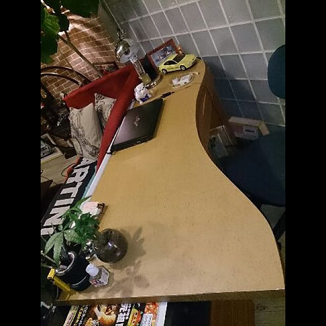 机のインテリア実例 - 2017-02-03 22:52:14