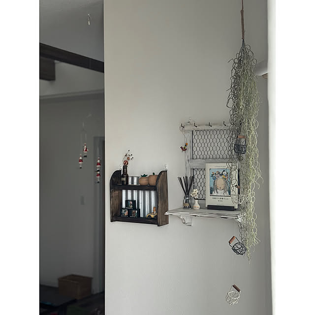 棚/手作り雑貨/nono作品/飾り棚ディスプレイ/飾り棚...などのインテリア実例 - 2026-02-03 20:33:01