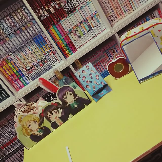 オタク部屋/グッズ/キャラクター/リビング/ラブライブ！のインテリア実例 - 2015-07-09 22:58:49