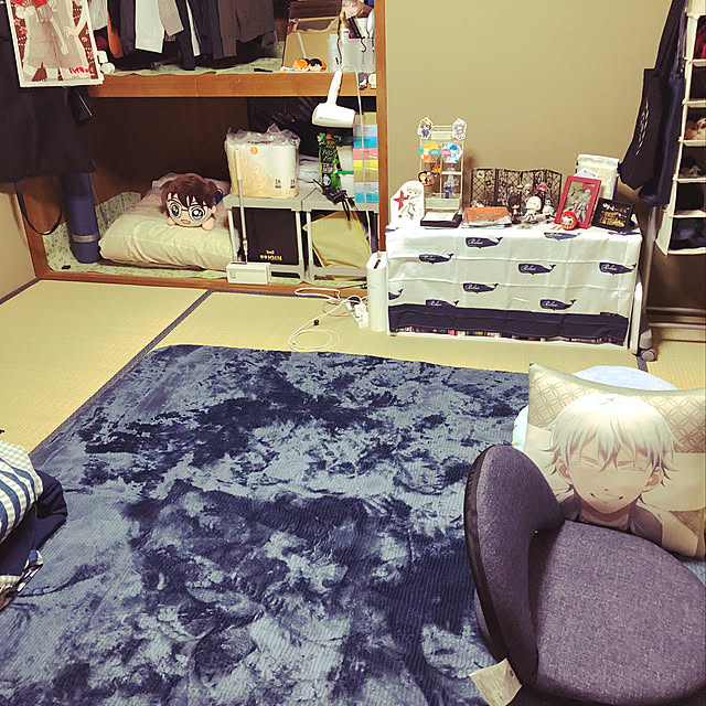 部屋全体/ヲタク部屋/一人暮らし/ニトリのインテリア実例 - 2018-10-13 23:06:29