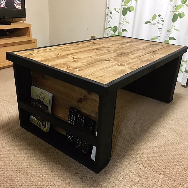 DIY ローテーブルのインテリア・手作りの実例 | RoomClip DIY ローテーブルのインテリア・手作りの実例 | RoomClip