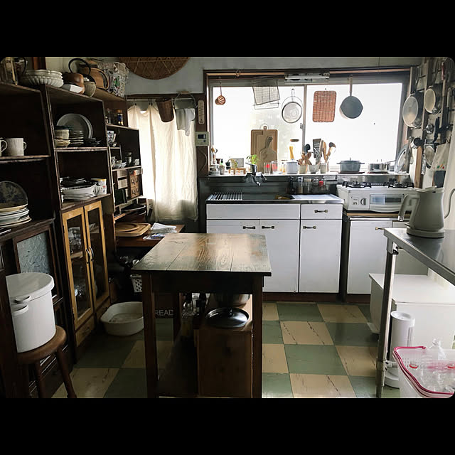 キッチン/インテリア/アンティーク/レトロ/古道具...などのインテリア実例 - 2024-02-14 15:54:00