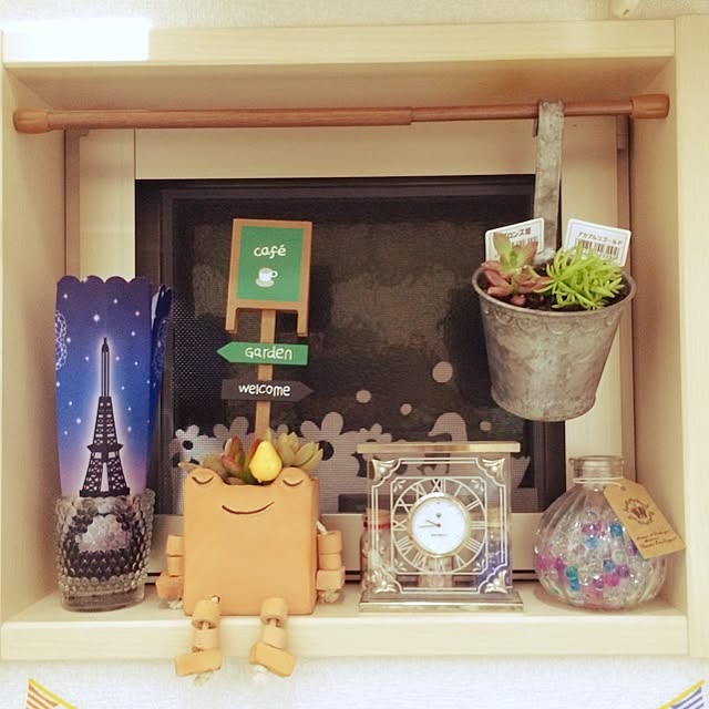 バス/トイレ/セリア/植物/100均/多肉植物のインテリア実例 - 2014-04-22 21:41:26