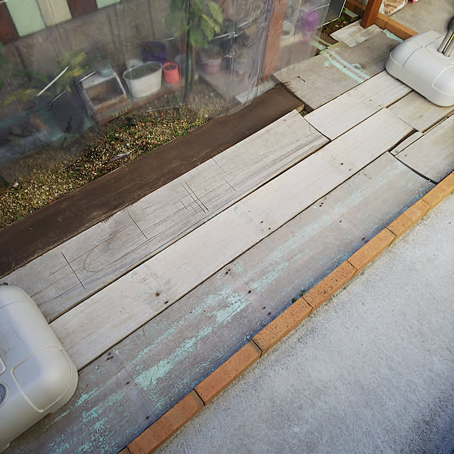 壁/天井/山善ウッドパネルモニター応募/ナチュラル/癒しの空間/廃材DIY...などのインテリア実例 - 2018-02-07 14:32:27