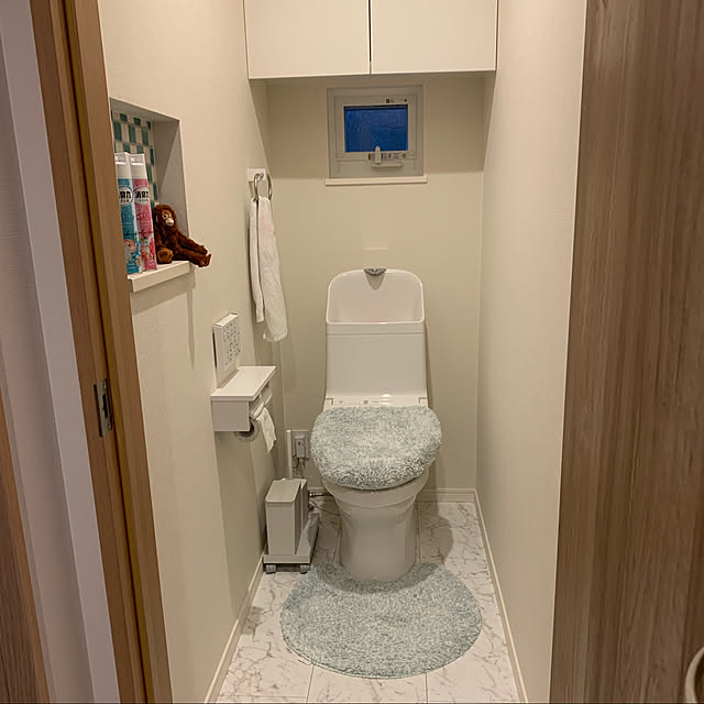 moguのニトリ-円形トイレマット(ソフティ2 TBL 直径60) の家具・インテリア写真