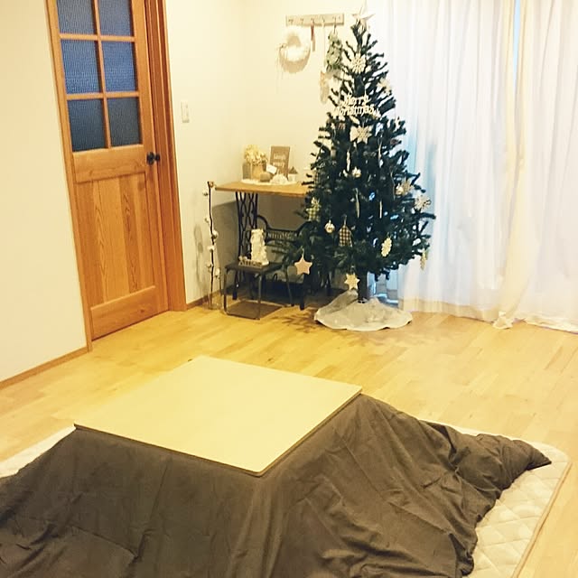 部屋全体/こたつ/クリスマス/ニトリ/ナチュラル...などのインテリア実例 - 2016-11-24 16:39:47