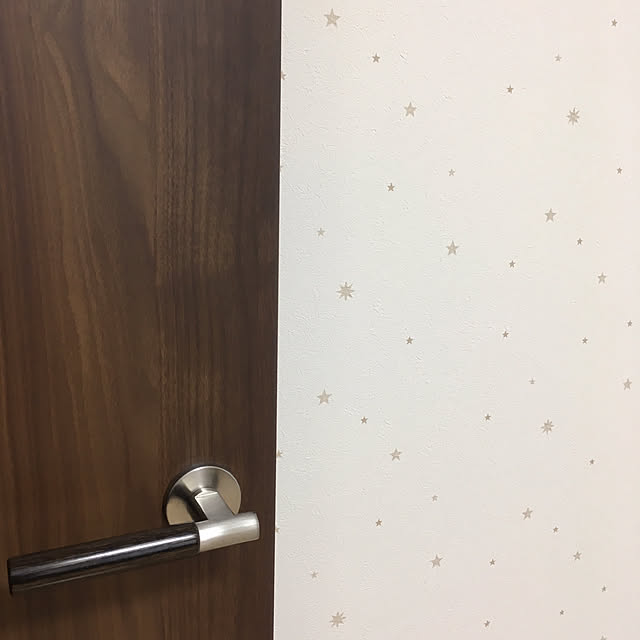 壁/天井/星柄/壁紙/シンプル/子供部屋...などのインテリア実例 - 2017-07-23 19:53:14